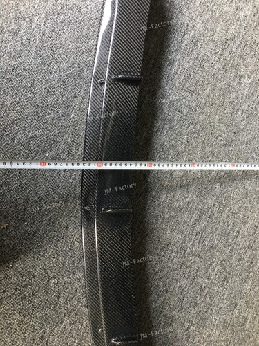 Labio de parachoques delantero de carbono real apto para Mercedes-Benz W205 C205 C63 AMG 4 puertas 15-21 - Imagen 8 de 10