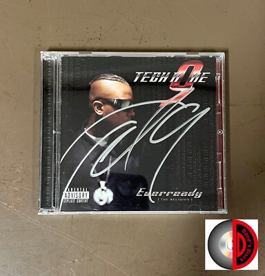 Tech N9ne Everready CD Signed Strange Music Krizz Kaliko E-40 Brotha Lynch Hung 
