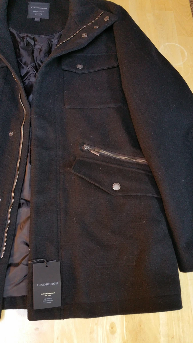 Lindbergh wool peacoat clearance