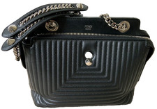 Fendi Leather Handbag Made In Italy