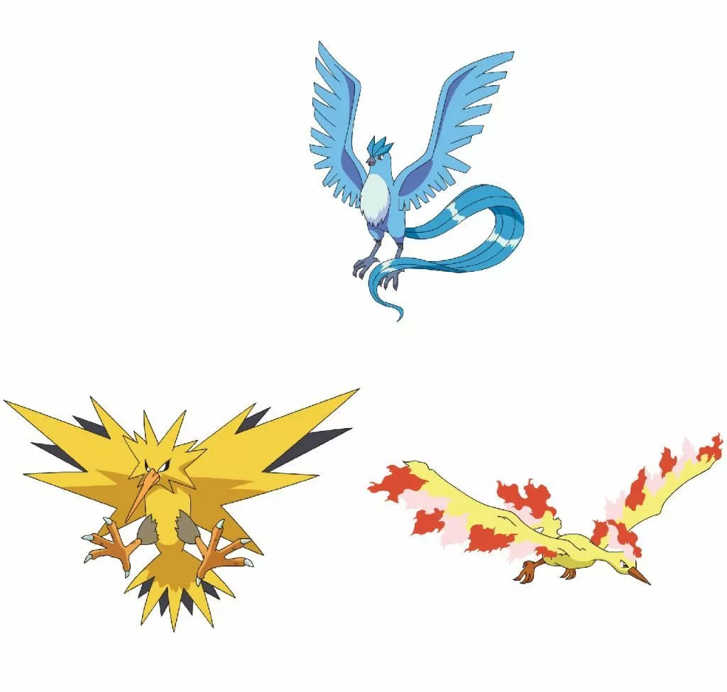 Pokemon Go Shiny Articuno-Moltres-Zapdos Kanto Legendary Raid Day