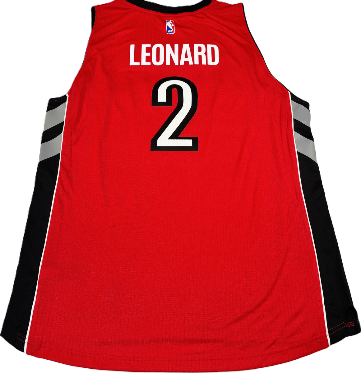 RETRO-NWT-2XL * KAWHI LEONARD TORONTO RAPTORS RED/BLK SWINGMAN