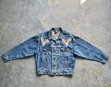 RERE VTG Levis Type Ill Hand Painted Trucker Jacket Size: L