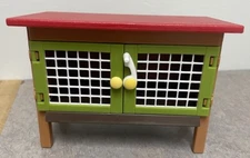 Schleich 2006 Am Limes 69 Farm Toy Plastic Rabbit Hutch/ Chicken Coop ~ D-73527