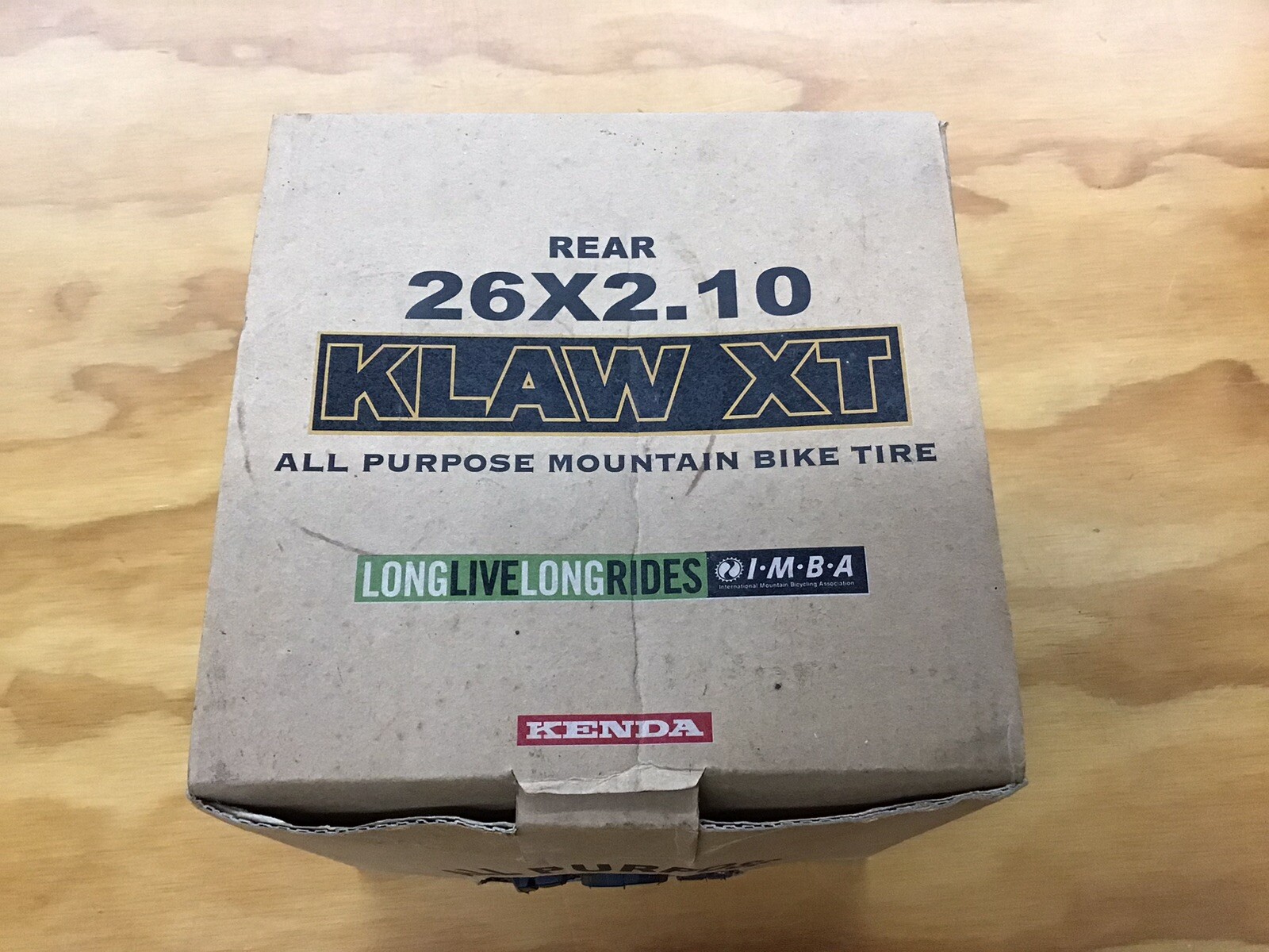 Kenda Klaw XT Rear MTN Bike Tire 26 x 2.1 Folding Bead 4065 Psi New