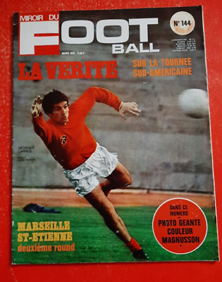 Sport - 1965 MIROIR DU FOOTBALL N° 70 - LA SAISON DE LA COUPE DU MONDE Nantes Le Red Star Valenciennes Le Standard 1877625057