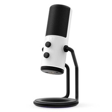 NZXT Capsule - Cardioid USB Microphone - Matte White
