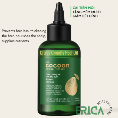 2x Cocoon Pomelo Hair Tonic Reducing hair loss - Tinh dau buoi chong rung toc