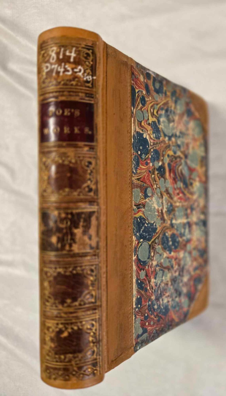 The Complete Poetical Works of Edgar Allan Poe 1867 Worthington Co. Antique Book