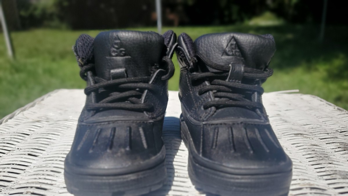 Nike Woodside 2 High Toddler boots Black Sz 5c 524874-001 | eBay