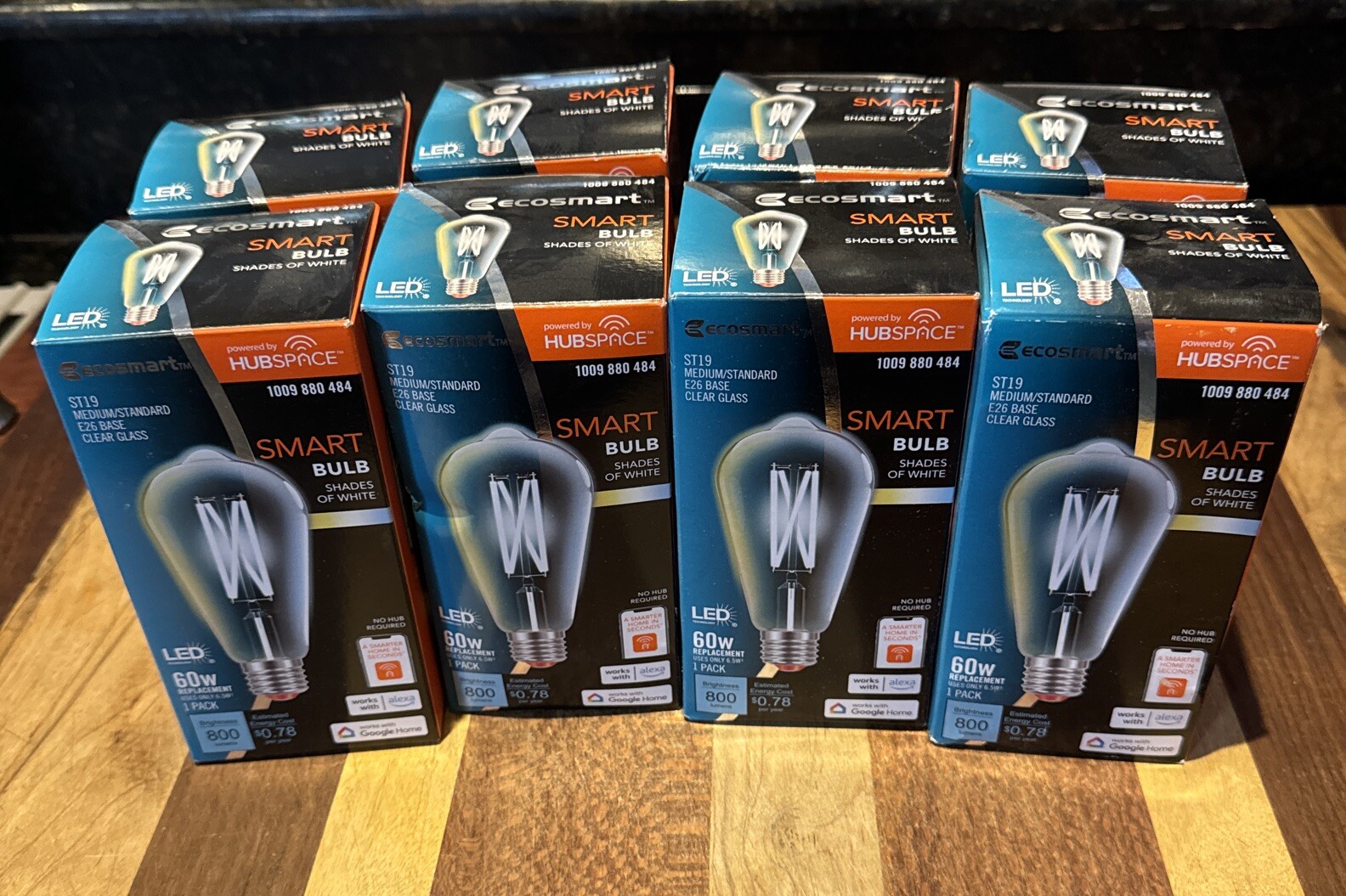 Ecosmart Smart Bulb 1009880484 Set Of 8 Shades Of White-image