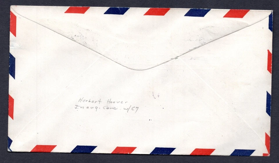 US 1929 HERBERT HOOVER INAUGURATION WITH THE G.O.P. CACHET JUNE 12, 1928 - Image 2 of 2