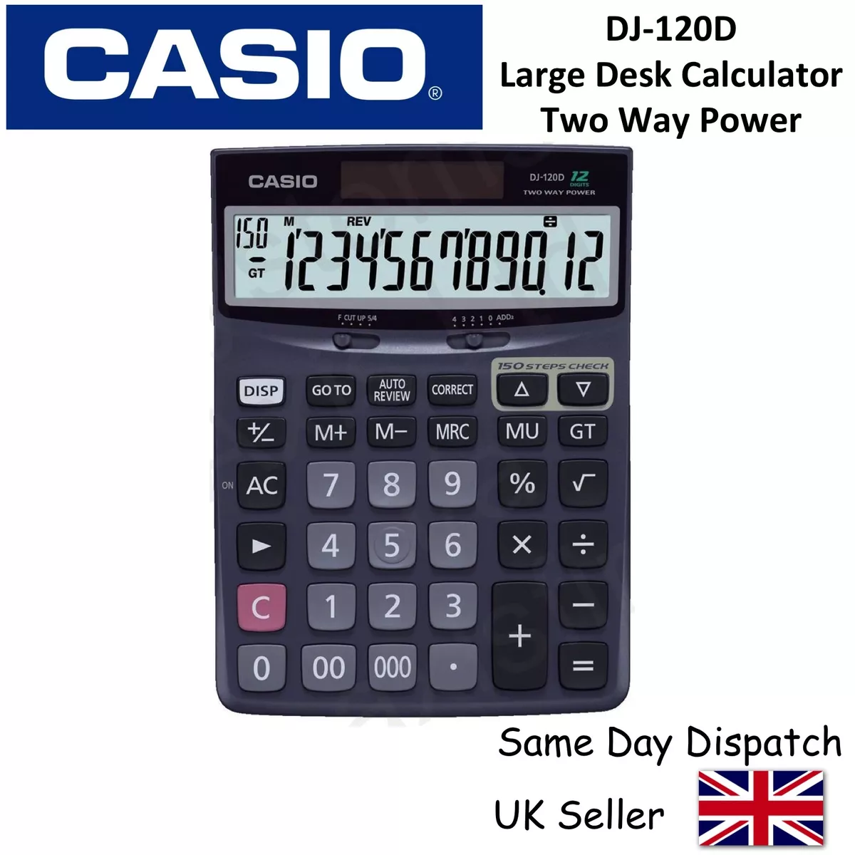 Casio dj1200 calculator sales