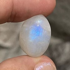 20.5x14.5x8mm High Dome Oval Rainbow Moonstone Cabochon Gem Wire Wrapping Stone