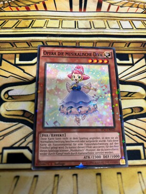 Yugioh Opera die Musikalische Diva Star Foil Rare SP17-DE020
