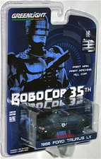 Greenlight Robocop 1/64 1986 Ford Taurus Lx Police Car Dirty Detroit Metro West