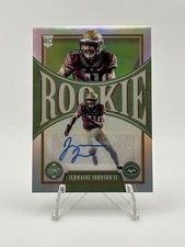 2022 Panini Legacy - #188 Jermaine Johnson - Premium Penmanship Silver Auto (RC)