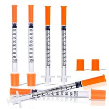 1ml 31G 5/16 Inch 8mm Syringe, U-100 Lab Syringes Individually 1ml-31g-5/16" 