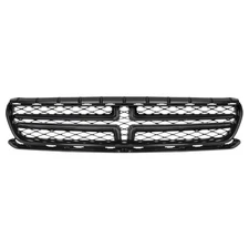 New Front Black Bumper Radiator Upper Grille For Dodge Charger SE SXT 2015-2023