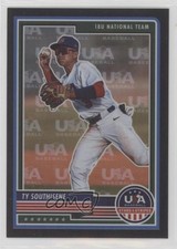 2023 Panini USA Baseball Stars & Stripes Team Logo Prizm 43/50 Ty Southisene 0a3