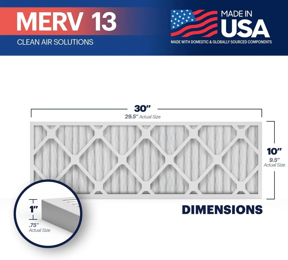 Allergen Defense Air Filter - MERV 13 4-Pack MPR 1900 FPR 10 - Image 4 of 4