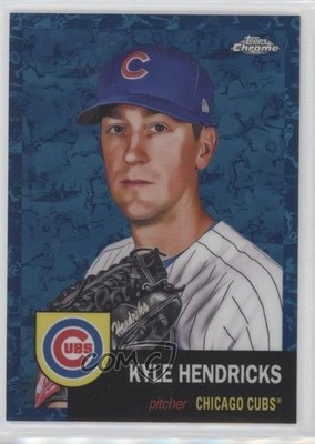 2022 Topps Chrome Platinum Anniversary 21/199 Kyle Hendricks #474 1em1