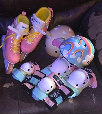 Impala Skate Lightspeed Inline Skates (Sahara Pink) Size 7Womens ~ Gear Included