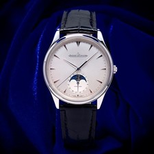 Jaeger-LeCoultre Master Ultra Thin Moon Q1368420 New Movement B+P Silver Dial 