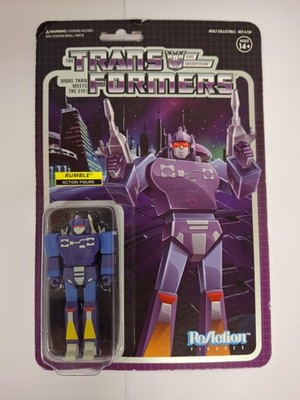 Transformers ''Rumble'' Decepticon ReAction Figur Super 7