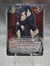Naruto CCG / TCG - Sasuke Uchiha  Itachi Uchiha - Foil - Bandai - Unlimited