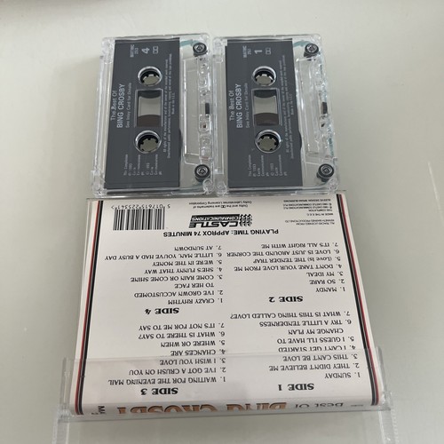 The Best Of - Bing Crosby - Double Cassette Tape Tested & VGC - Picture 4 of 5