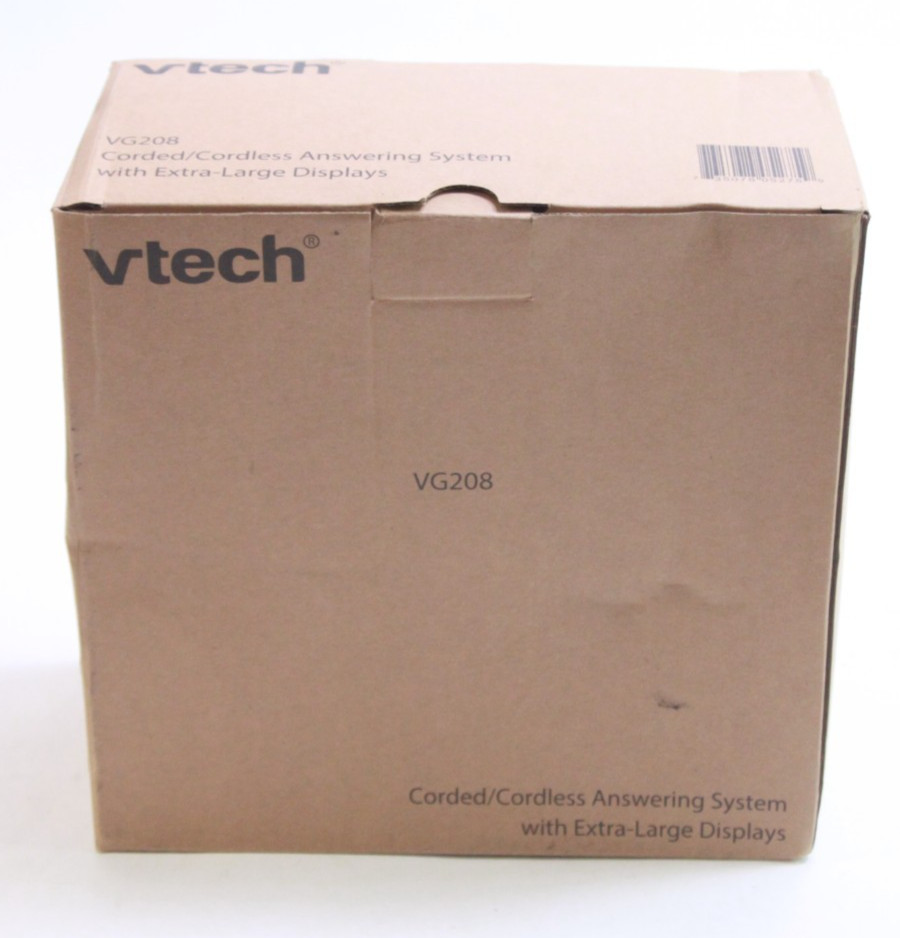 VTECH VG208 DECT 6.0 Corded Cordless Phone Answering Machine Caller ID