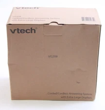 VTECH VG208 DECT 6.0 Corded Cordless Phone Answering Machine Caller ID