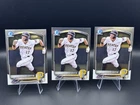 2025 Bowman Chrome Konnor Griffin Lot Of 3 Chrome Cards Pirates #1 Prospect!
