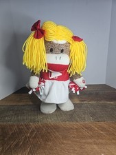 Rare Gemmy Monkey Cheerleader Sock Monkey Singing Baby One More Time Works