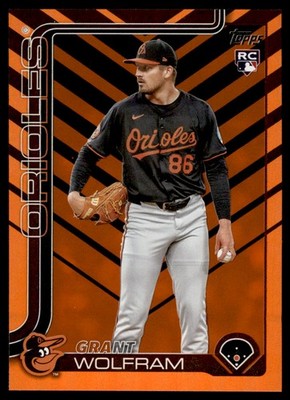 2025 Topps Update Grant Wolfram Holiday Baltimore Orioles #US114