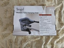 Toogel Portable Hook-On Chair Clamping Clip for Babies