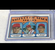 Topps Rookie Stars Mike Anderson Pete Koegel Wayne Twitchell #14 Phillies 