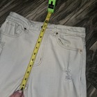 S.O.N.G Distressed Cream Jeans Size 7 / 28 — photo 7