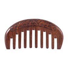 Wood Comb Wooden hair comb Natural Comb- Static Massage through the comb9753