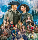 Outlander tv series Fridge Magnet 3,5x2,5 inch approx. Not 3D plastic laminated