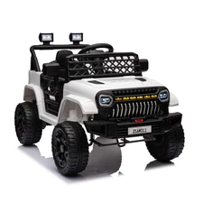 12V Ride On Electric Truck Car Toys for Kids w/ Remote LED Battery Power Wheels