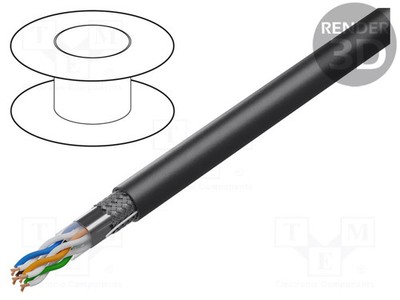 5e Industrie Ethernet,extern 4x2x26AWG SF/UTP Line Leitungen
