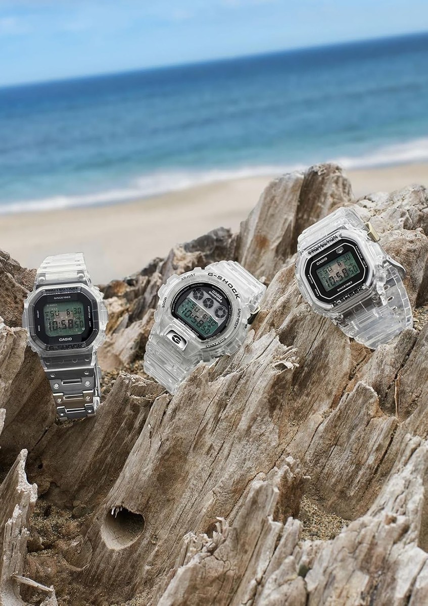 CASIO G-SHOCK 40th Anniversary DW-6940RX-7JR Clear Remix