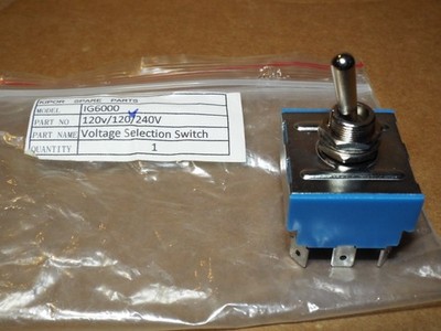 New OEM Kipor Part KN25-402 Voltage Selection Switch for IG6000 Generator