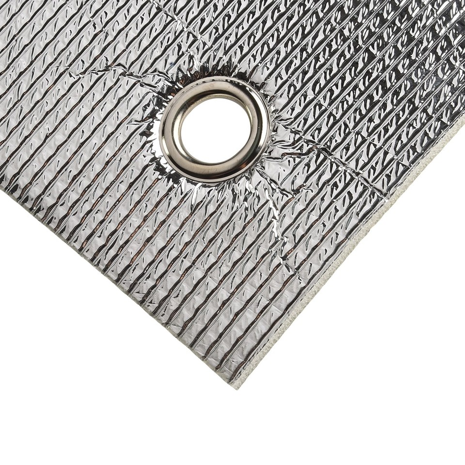 6mm Thick Double Layer Aluminum Foil Film for Window Heat and Sun ...
