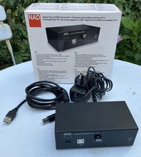 NAD PP 4 Digital Phono USB Pre-Amp for vinyl to hard drive recording MC/MM