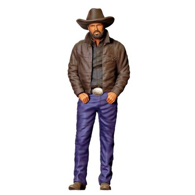 Yellowstone Rip Wheeler 3D Resin Print Unpainted Model RR  Figure Diorama
