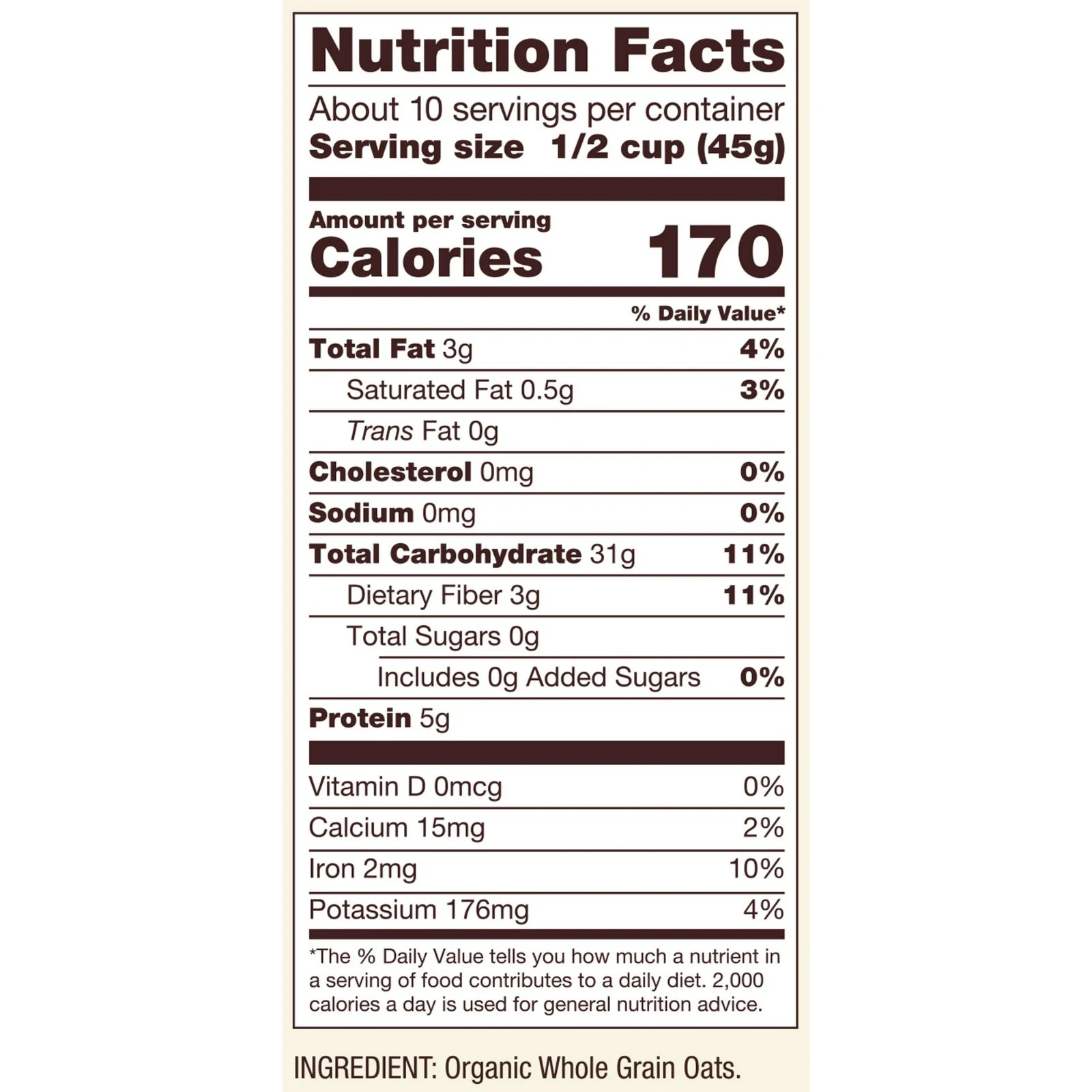 Bob's Red Mill Organic Quick Cooking Rolled Oats, 32 oz Bag