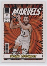 2023-24 Panini Donruss EuroLeague Net Marvels Sergio Rodriguez #17 14dq